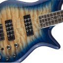 Jackson JS Series Spectra Bass JS3Q Laurel Fingerboard  Amber Blue Burst