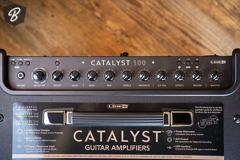 Peavey Vypyr X2 and Line 6 Catalyst 60 112 Basic Clean Comparison
