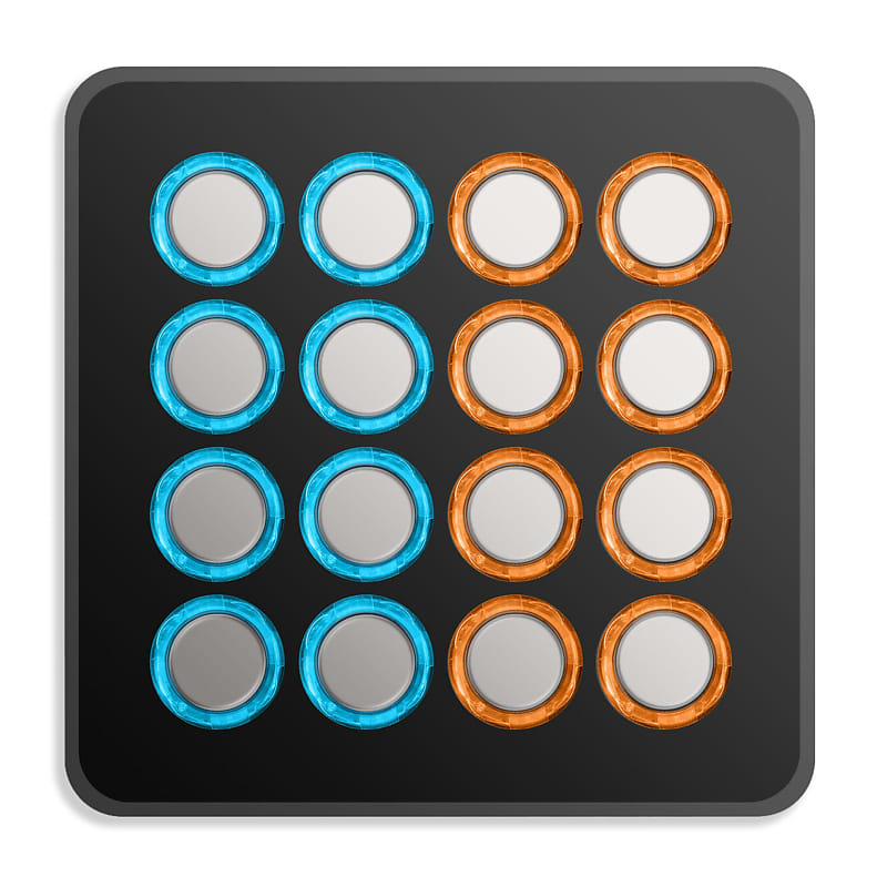 DJ TECHTOOLS Midi Fighter Spectra, Silver Limited | Reverb France