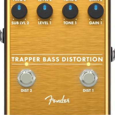 Fender Trapper Bass Distortion Effect Pedal - 023-4564-000 image 7