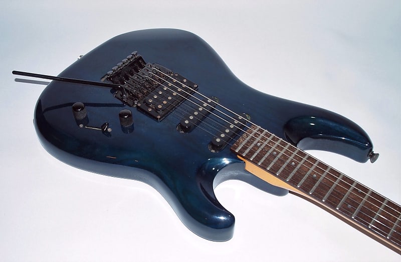 Aria Pro II Warrior USA 1979 dark blue | Reverb