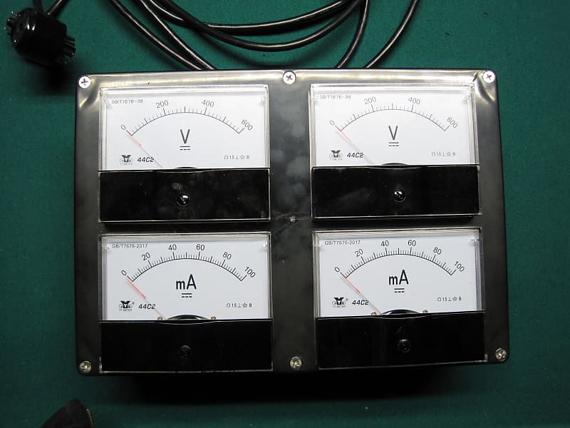 Mister V. Deluxe Bias BossTube Bias Meter 2024 Black Reverb