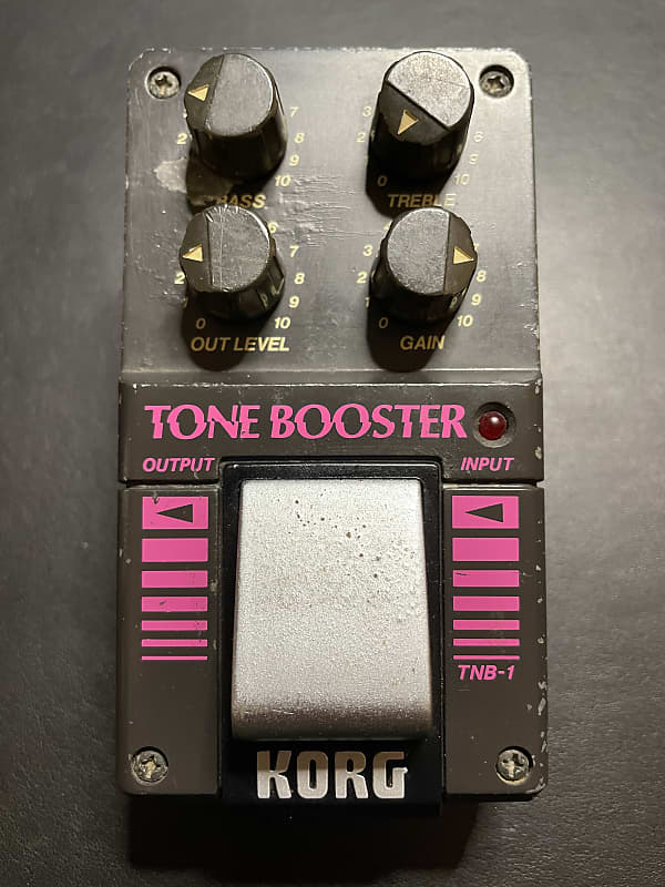 レア KORG TONE BOOSTER(オーバードライブ)｜売買されたオークション情報、yahooの商品情報をアーカイブ公開 - オークファン  楽器、器材