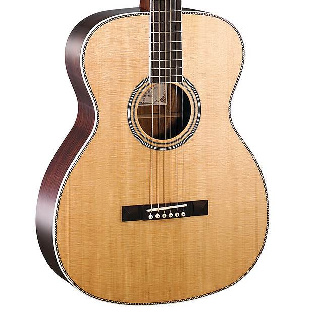 Cort L500-O NAT Luce Series Solid Sitka Spruce/Rosewood Orchestra 12-Fret Natural Glossy image 1