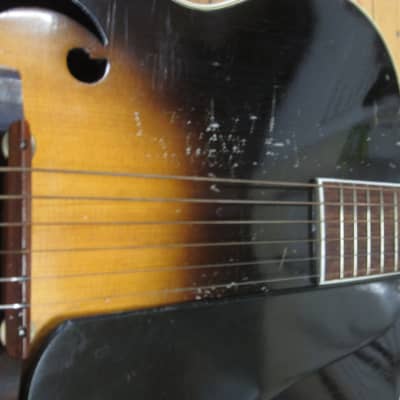 SS Stewart Archtop Guitar 1930s-40s image 6