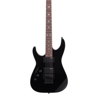 ESP LTD Kirk Hammett KH202 Left Handed Electric Guitar Black image 2