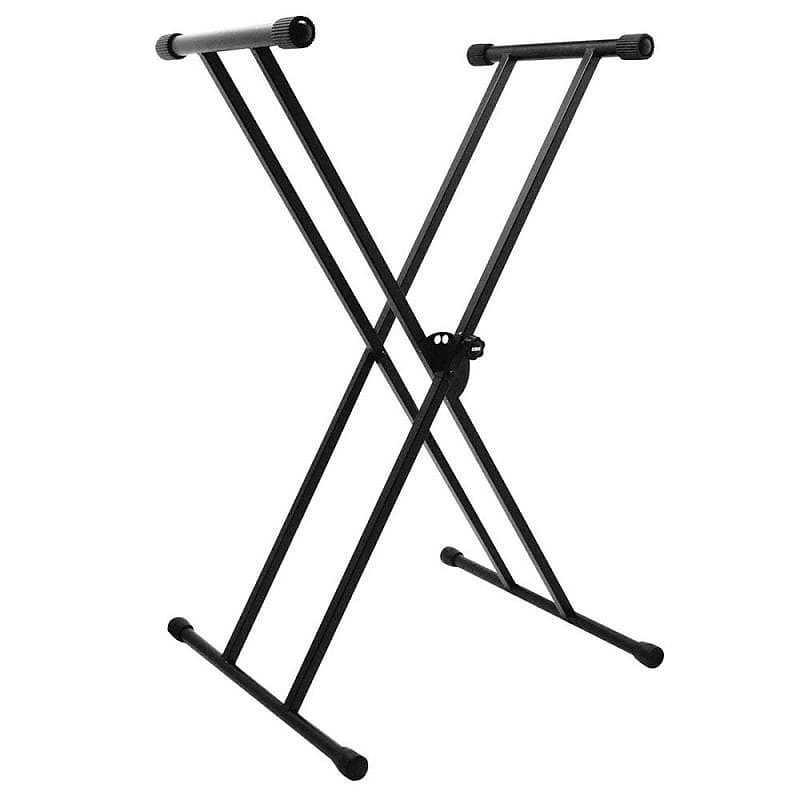On-Stage KS7191 Classic Double-X Keyboard Stand image 1