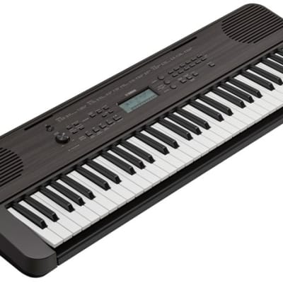 Yamaha PSR-E360 61-Key Mid-Level Portable Keyboard, Dark Walnut