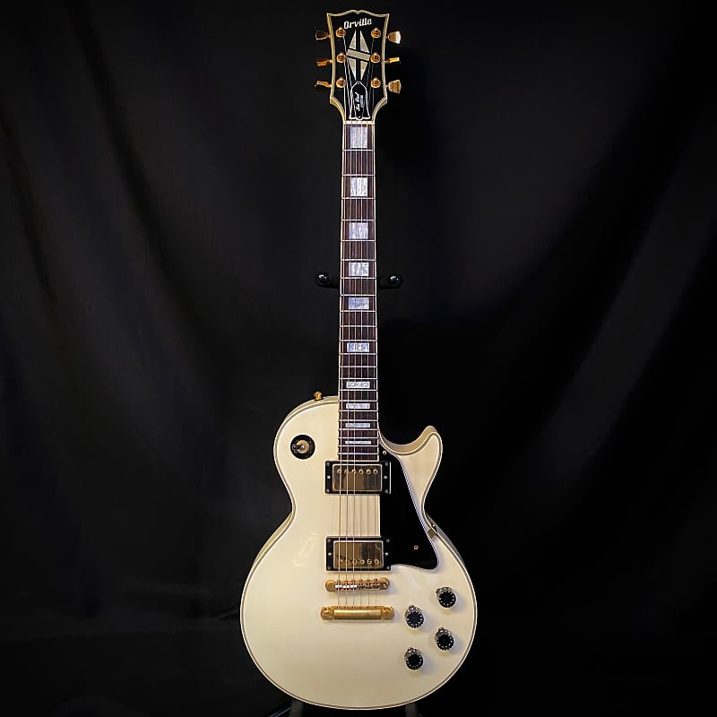 Orville オービル LPC-75 レスポールカスタム ギター ホワイト LPC75 ...