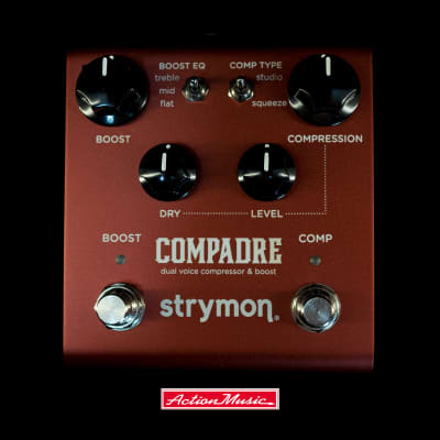 Strymon Compadre Dual Voice Compressor & Boost - Compadre Dual Voice Compressor & Boost / Brand New image 2