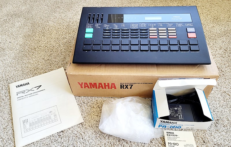 Yamaha RX7 Rhythm Programmer Drum Machine | Reverb