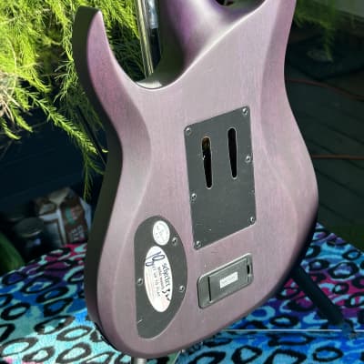 Schecter  Banshee GT FR-6 2018-19 Satin Transparent Purple (NOS, Open-Box, Unplayed!) image 13