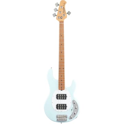 Sterling by Music Man Stingray Ray34HH 4-String Bass - Daphne Blue image 2