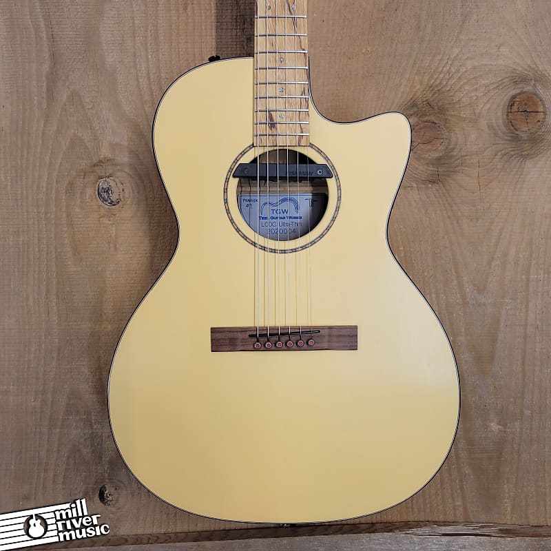 Teel Guitar Works LOOC Ultra Thin Prototype #1 TV Yellow w/ Yamaha HSC Used