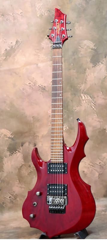 ESP Grassroots G-FR (Forest) 62GT LH 2012 See-Thru Red
