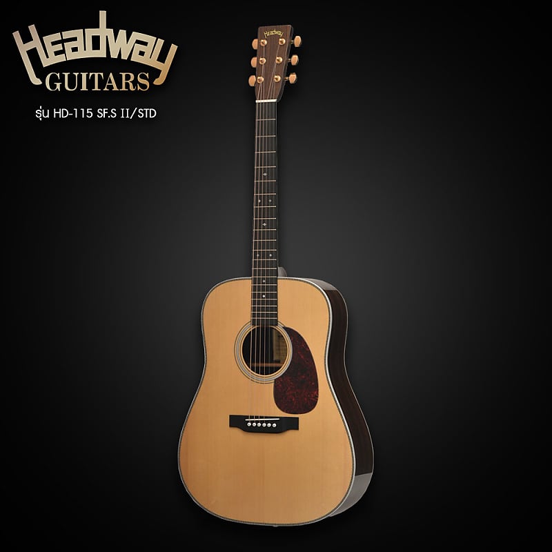 Headway アコースティックギター　HD-115 SF,S/STD HD-SAKURA'24 SF,S-ESU/ATB | Deviser ｜株式会社ディバイザー