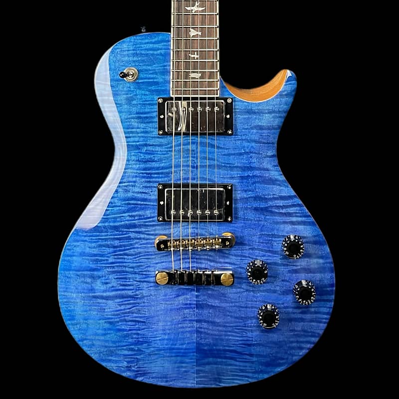 PRS SE McCarty 594 Singlecut Electric Guitar in Faded Blue image 1