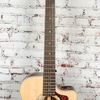 Guild - OM140CE - Single Cut Acoustic/Electric Guitar, Natural - w/ Case - x1093 - USED image 4