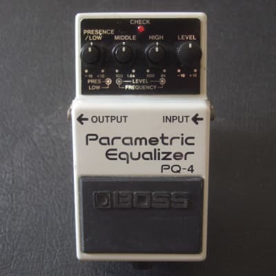 絶版　BOSS PQ-4 parametric equalizer Boss PQ-4 Parametric Equalizer - Pedal on ModularGrid