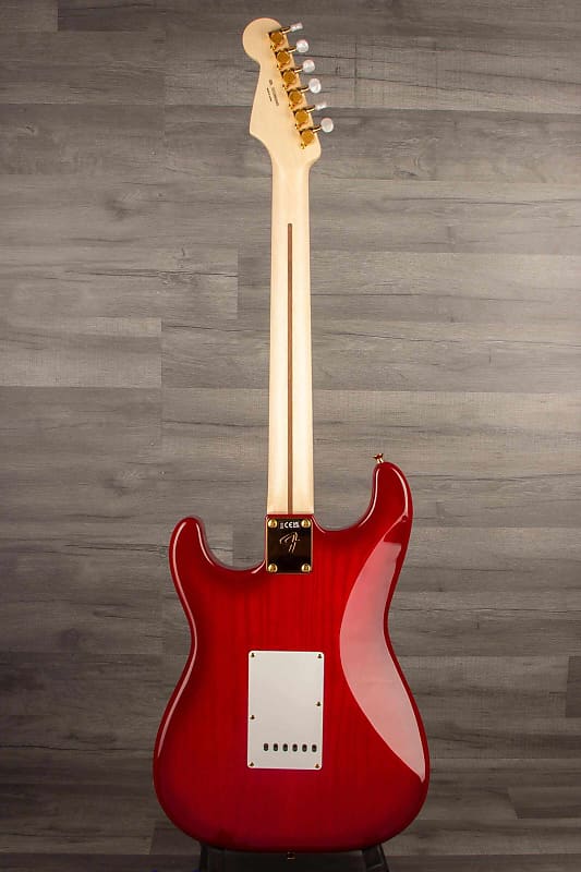 Fender - Richie Kotzen Stratocaster®, Maple Fingerboard, Transparent Red  Burst (Japanese)