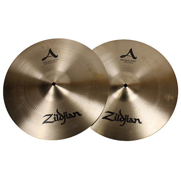 Zildjian 15" A Series New Beat Hi-Hat Cymbals (Pair) image 1