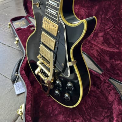 Gibson Custom Shop Jimmy Page Signature Les Paul Custom with Bigsby 2008 - VOS Ebony image 9