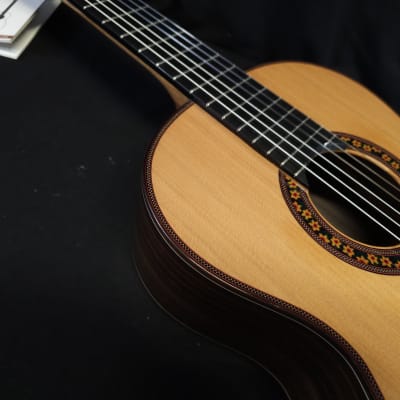 Jose Ramirez Cedar Estudio 140 Classical Nylon String Guitar w/ Logo'd Hard Case image 14