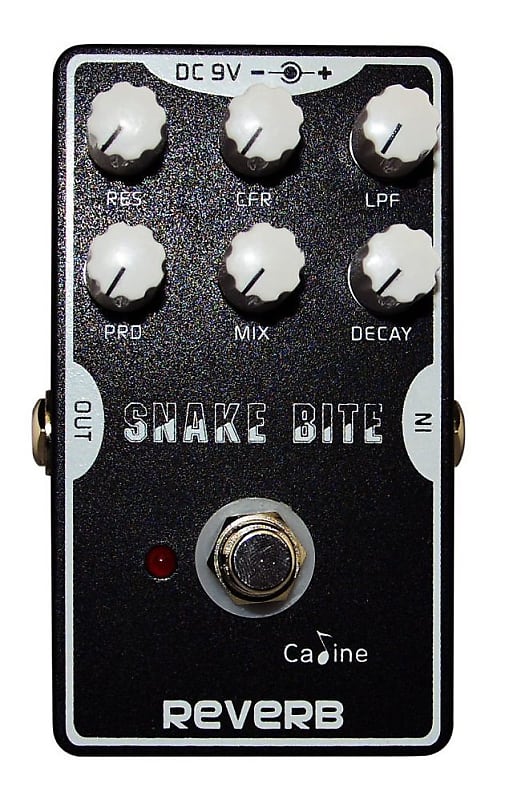 Caline CP-26 Snake Bite Reverb Delay Superb Ambient Response a lot of control FREE USA Shipping image 1