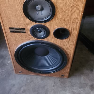 DCM Timeframe TF-500 Woodgrain Stereo Speakers, Pick Up outside of