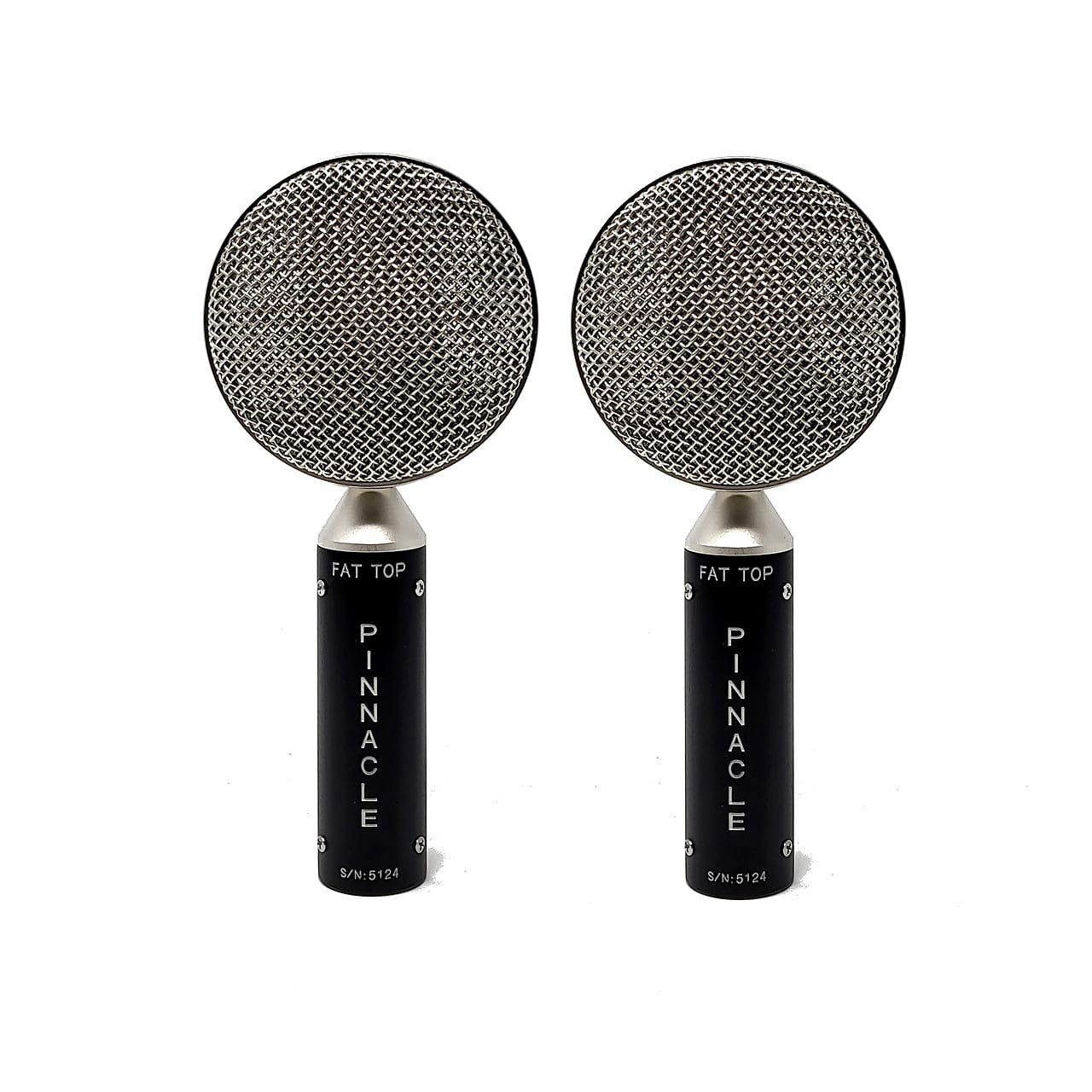 Pinnacle Microphones D-FT-ST-S Fat Top Ribbon Microphone Stereo Pair