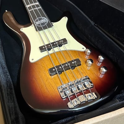 Warwick German Pro Series Streamer CV4 Vintage Sunburst 4 String Electric Bass Guitar w/ Gig Bag image 5