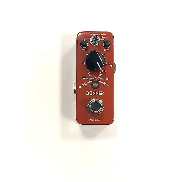 Donner Harmonic Square 2020 Digital Octave Pedal Pitch Reverb