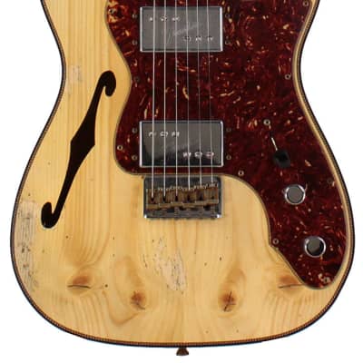 Fender Custom Shop Limited Knotty Pine Cunife Tele Relic, Aged Natural image 1