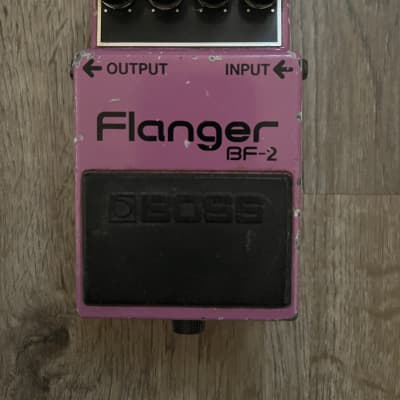 Boss BF-2 Flanger 1980-1984 (Black Label) Made In Japan | Reverb