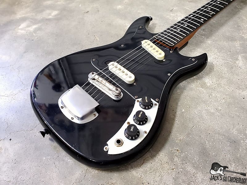 CMI / Cort "H-804" Slammer MIJ/MIK Electric Guitar (1970s, Black) image 1