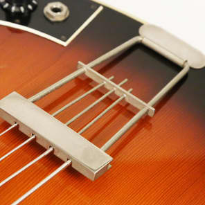 1967 Hofner 500/8BZ Hollowbody Fuzz Bass Guitar - 100% All Original, Absolutely Amazing Bass! image 9