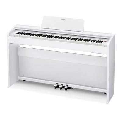 Casio PX-870 WE Privia Digital Home Piano, 256 Notes of Polyphony, 19 Instrument Tones, Volume Sync EQ (White) image 3
