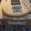 Warwick GPS German Pro Series Corvette $$ 5-String Bass Natural With Case And Original Box