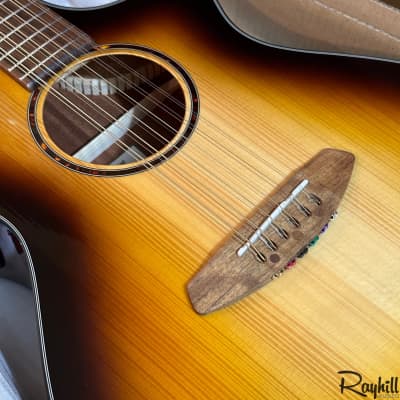 Breedlove Discovery S Concert 12-string CE Acoustic-Electric Guitar Edgeburst image 7