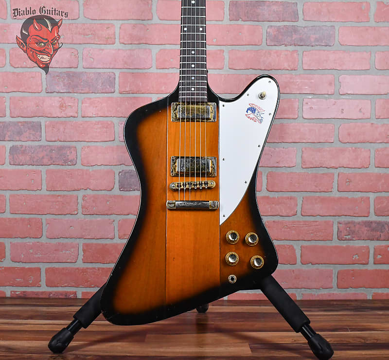 Gibson Firebird '76 Bicentennial Sunburst 1976 w/OHSC image 1