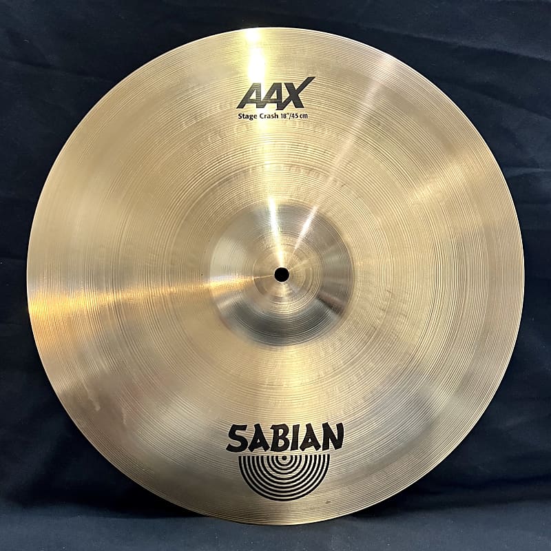 Sabian AAX 18-inch Stage Crash Cymbal, Old Logo, 1517gm