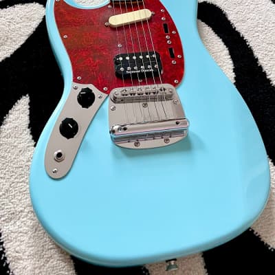 Fender Kurt Cobain Mustang Left-Handed 2012 Sonic Blue image 2