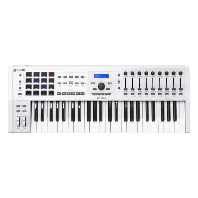 Arturia KeyLab MKII 49 - Professional MIDI Controller and Software - White image 1