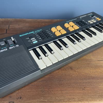 Casio SK-5 32-Key  Sampling Keyboard 1980s - Black