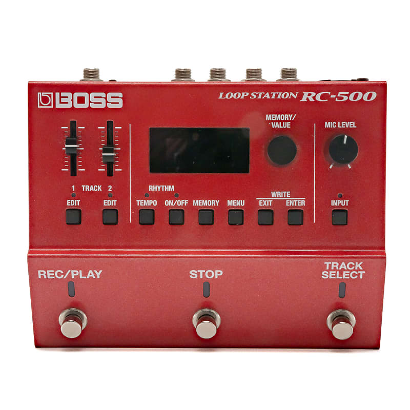 Boss - RC-500 Loop Station - Guitar Looper Effects Pedal - w Boss - RC-500 Loop Station - Guitar Looper Effects Pedal - w