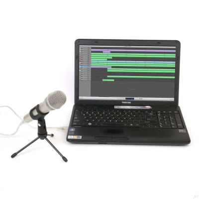 LyxPro HHMU-10 Cardioid Dynamic USB Microphone for Home Recording, Voice Over & Podcasting, Includes Desktop Tripod Stand & USB Cable image 19