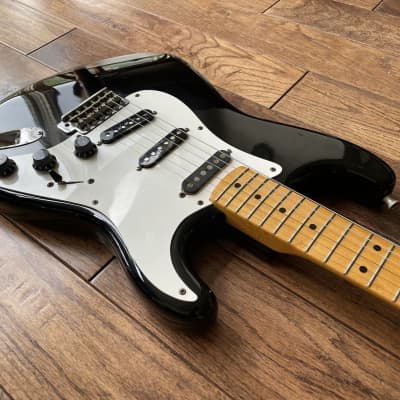 Fernandes The Revival Stratocaster ‘57 Reissue Electric Guitar MIJ Black image 7