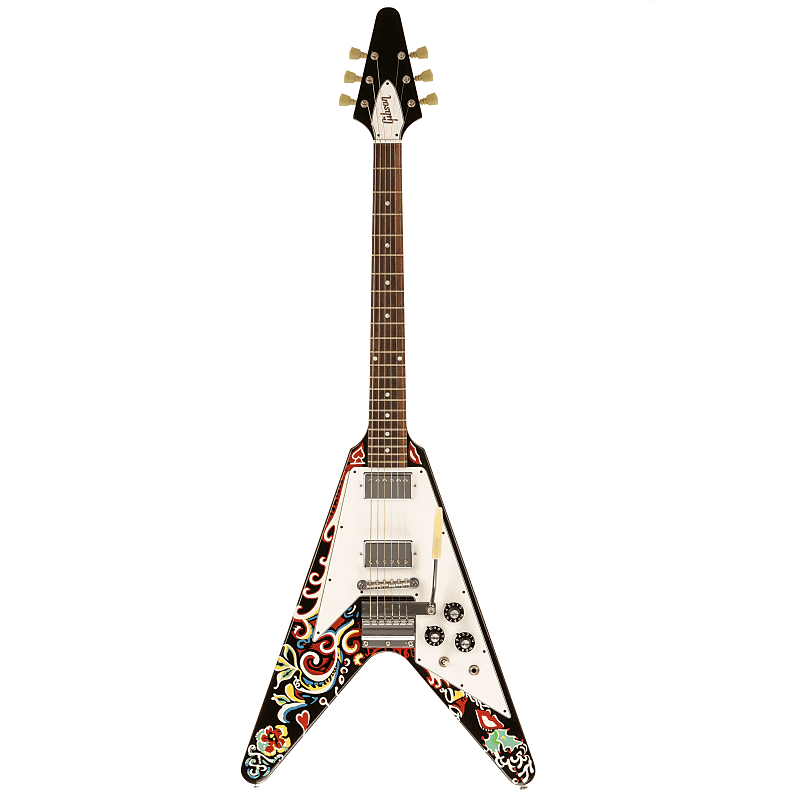 Gibson Custom Shop "Inspired By" Jimi Hendrix Psychedelic Flying V 2006 image 1