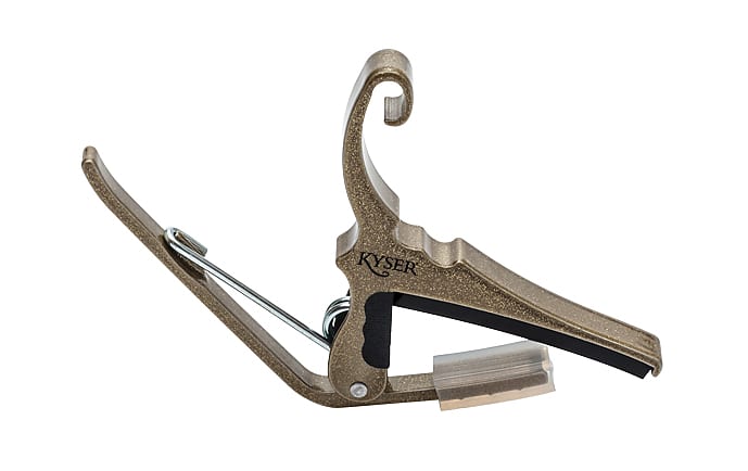 Kyser Quick Change Capo - Gold w/ FREE Same Day Shipping image 1