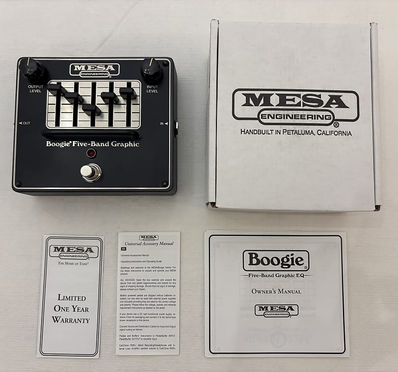 ギター Mesa Boogie Five-Band Graphic Mesa Boogie FIVE-BAND GRAPHIC EQ - Guitar Guys